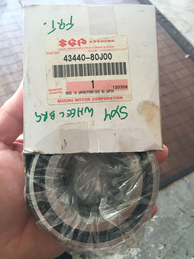 ABS light after Replacing Front Wheel Bearing Suzuki Forums